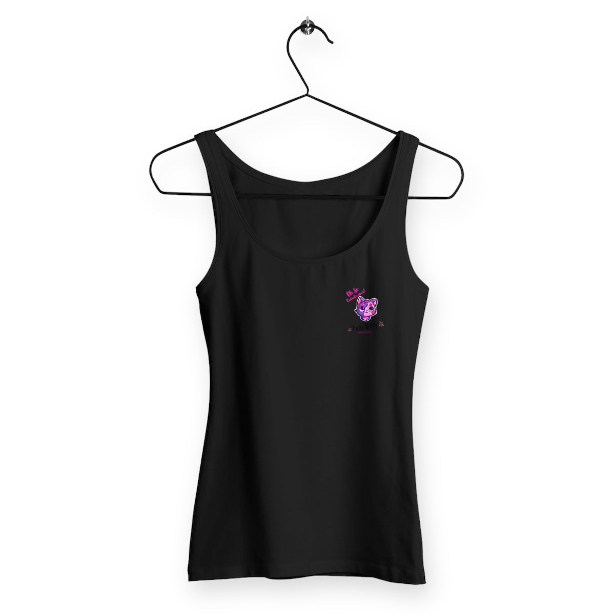 Cutielicious little logo Women Tank Top 100% organic cotton