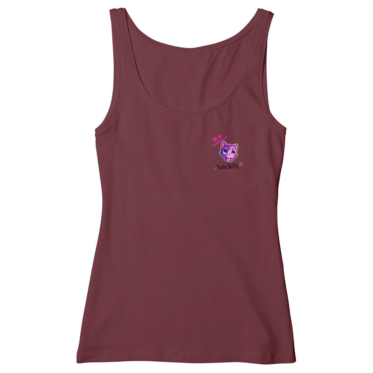 Cutielicious little logo Women tank top - 100% organic cotton - DREAMER