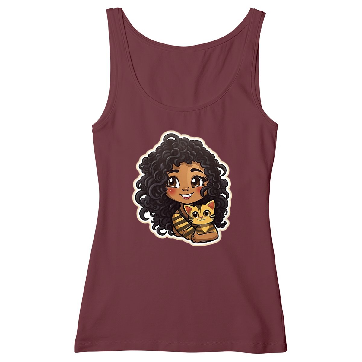 Cocoa Butter Cutie & Kitty Women Tank Top 100% organic cotton