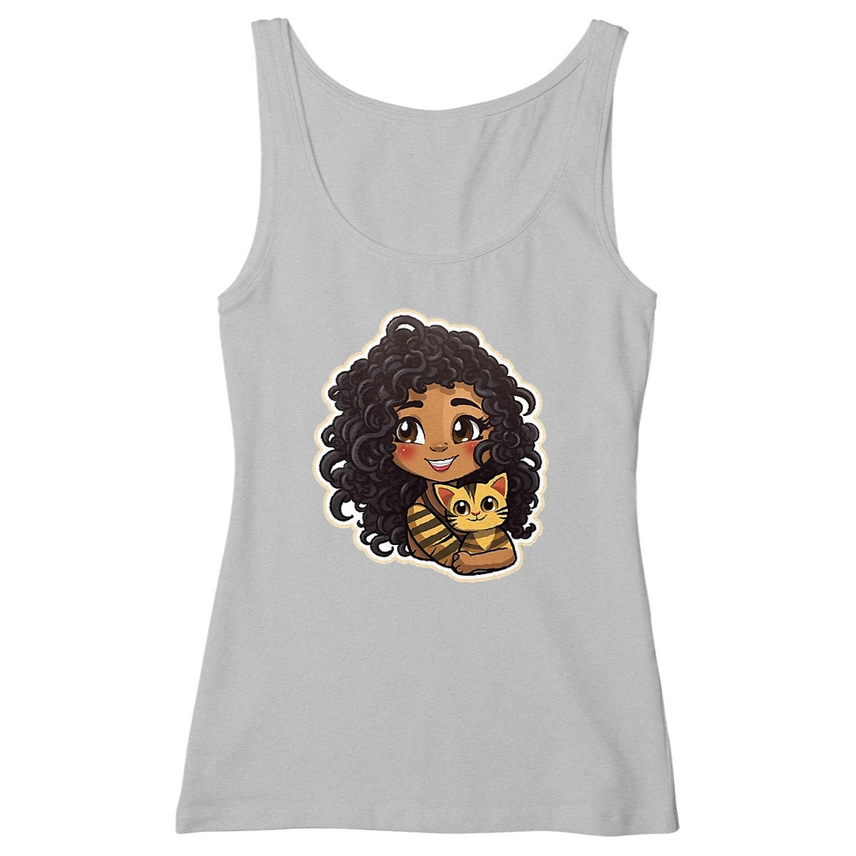 Cocoa Butter Cutie & Kitty Women Tank Top 100% organic cotton