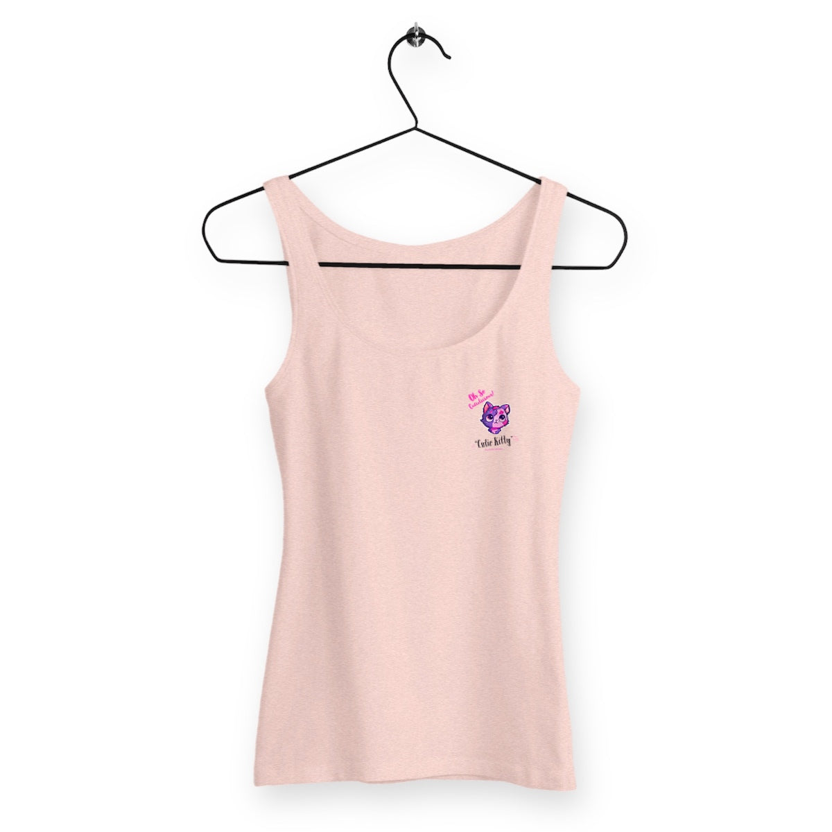 Cutielicious little logo Women Tank Top 100% organic cotton