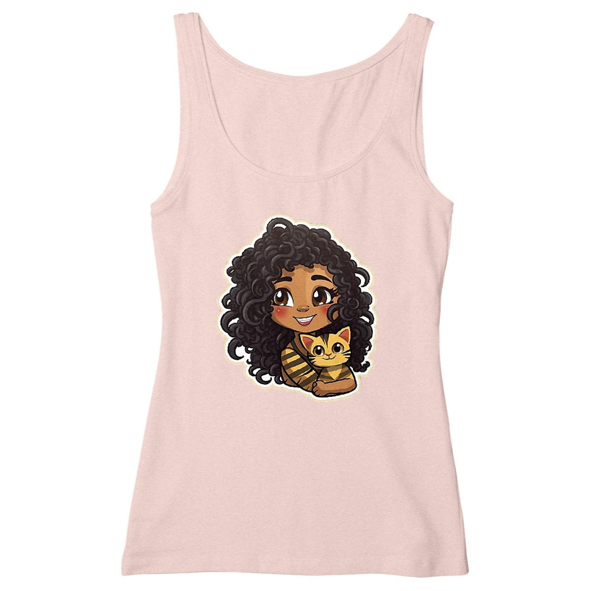 Cocoa Butter Cutie & Kitty Women Tank Top 100% organic cotton