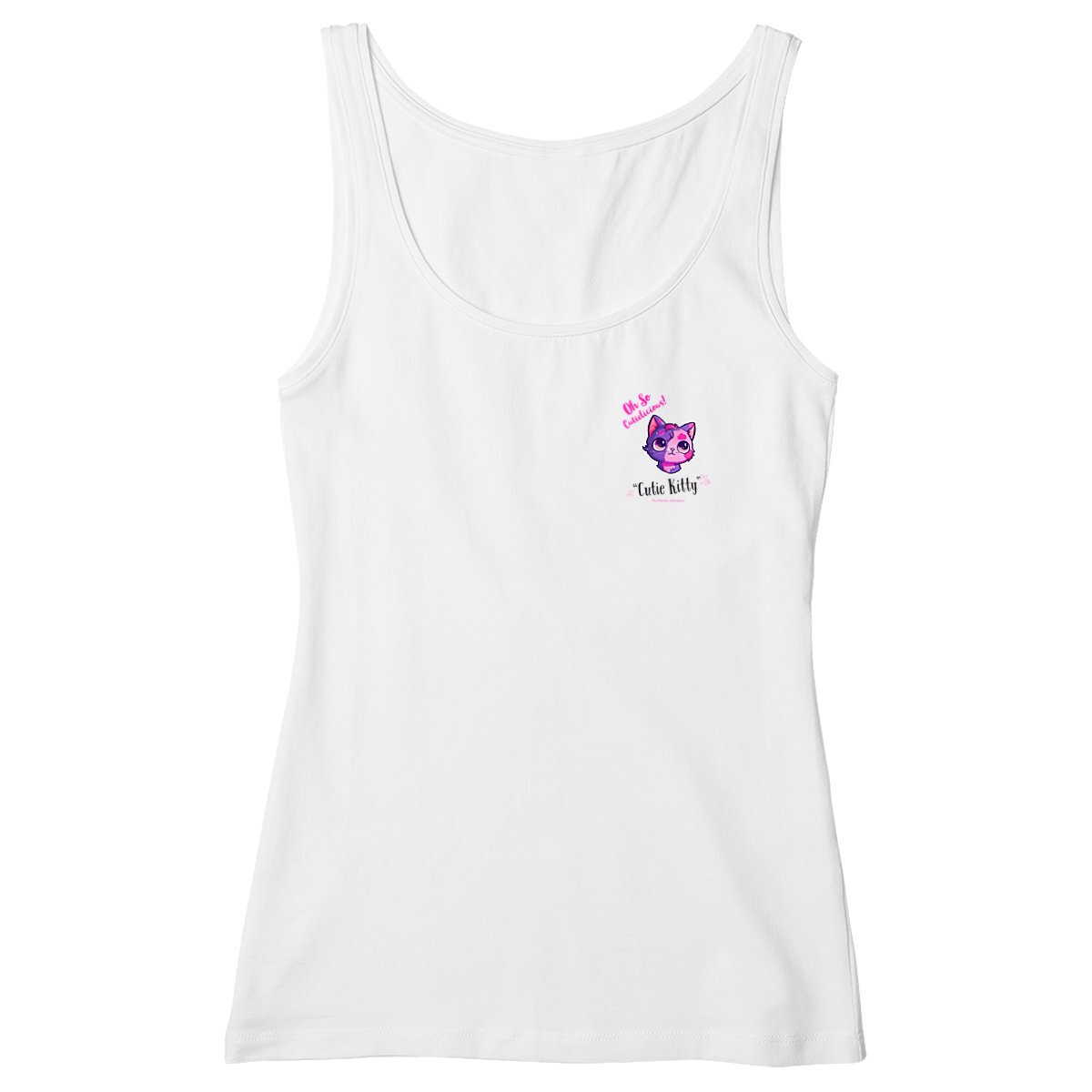 Cutielicious little logo Women tank top - 100% organic cotton - DREAMER