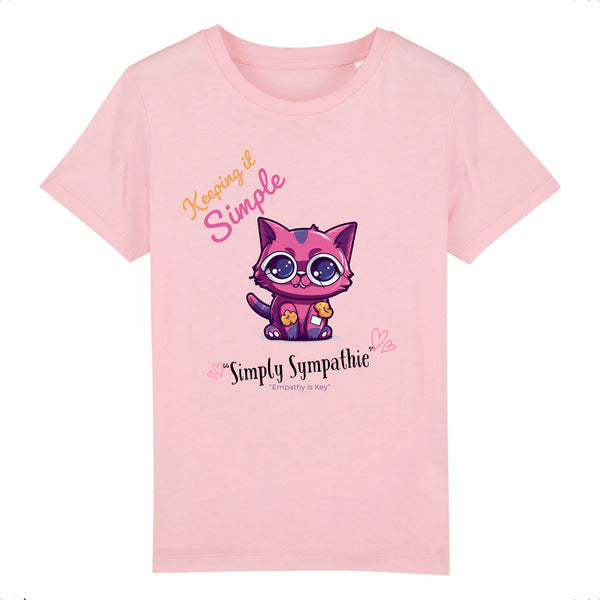Simply Sympathie Child T-shirt - 100 % organic cotton - MINI