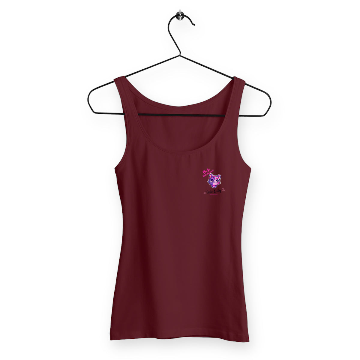 Cutielicious little logo Women Tank Top 100% organic cotton